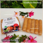 BigFarm sausage CHICKEN ITALIAN STYLE Big Farm frozen 6" 15cm 5pcs 360g (new packaging)